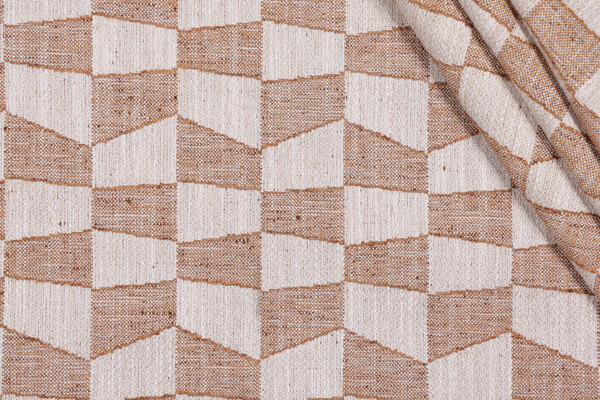 TFA Wilkie Woven Upholstery Fabric in Clay 