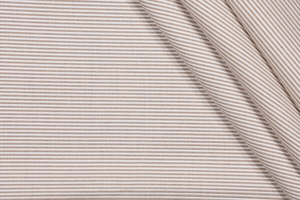 Scalamandre Parallels Woven Upholstery Fabric in Hemp