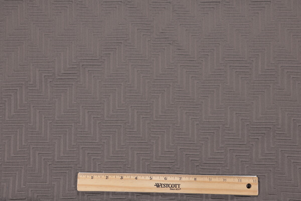 Fonthill Blaine Matelasse Upholstery Fabric in Truffle