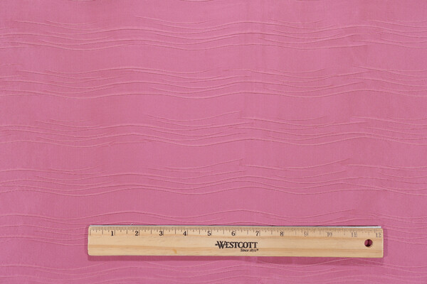 Scalamandre Elytre Backed Silk Decorator Fabric in Azalee