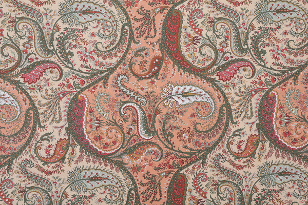 Grey Watkins Ashkhabad Printed Drapery Fabric in Multi