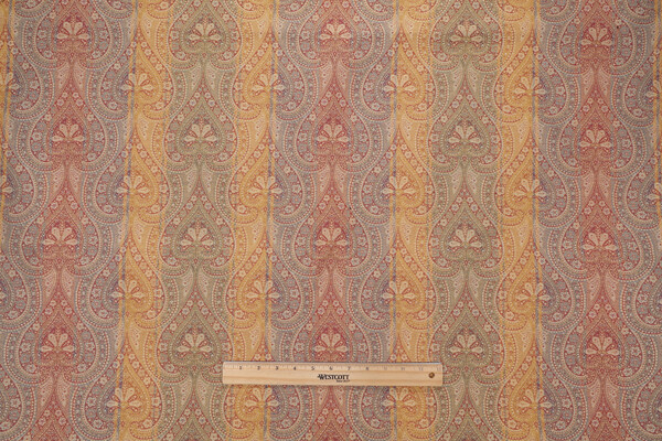 Scalamandre Nandin Tapestry Upholstery Fabric in Gold