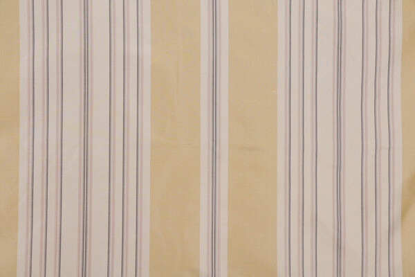 Scalamandre Nicolet II Silk Decorator Fabric in Pale Yellow