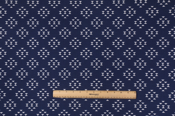 Richloom Dart Printed Polyester Outdoor Fabric in Nautical