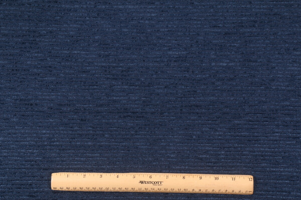 PK Lifestyles Dorset Chenille Upholstery Fabric in Indigo