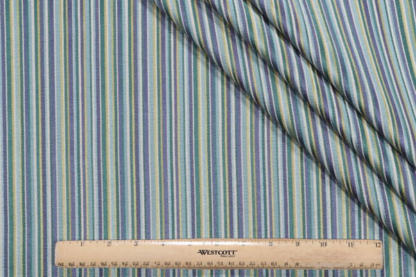 Richloom Laurel Woven Decorator Fabric in Seabreeze