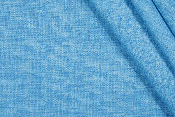 Splash Printed Polyester Outdoor Fabric in Sky Blue