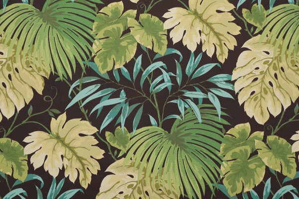Richloom Solarium Tropique Printed Polyester Outdoor Fabric in Peridot