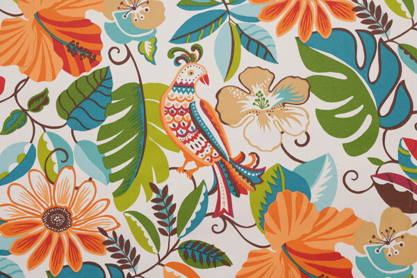 Richloom Lensing Printed Polyester Outdoor Fabric in Jungle