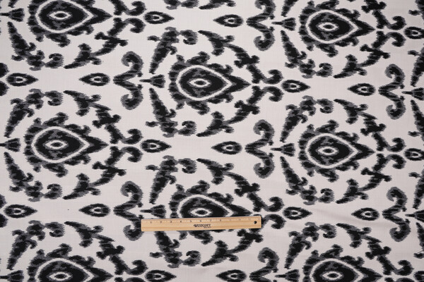 Sunbrella Bukhara 45534-0010 Woven Solution Dyed Acrylic Outdoor Fabric in Black