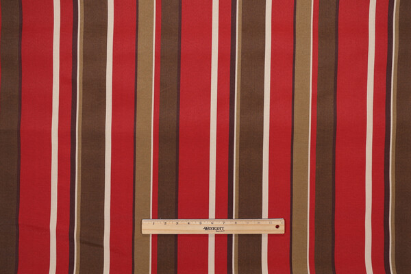Richloom Monserrat Printed Polyester Outdoor Fabric in Red