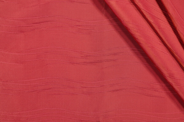 Scalamandre Elytre Backed Silk Decorator Fabric in Feu