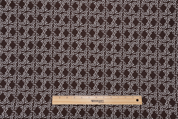 Scalamandre Pebbles Woven Solution Dyed Acrylic Outdoor Fabric in Espresso