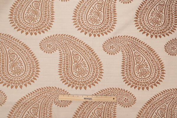 Fonthill Kashmir Woven Chenille Upholstery Fabric in Desert