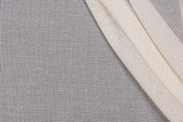 Scalamandre Trade Winds 120 inch Sheer Drapery Fabric in Vellum