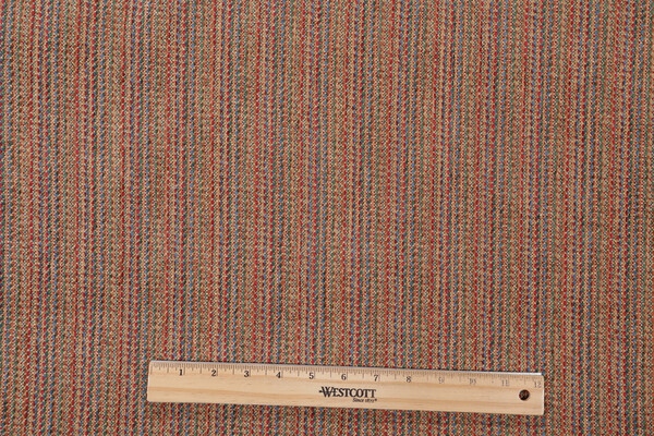 1 Yard Scalamandre Delmar Woven Chenille Upholstery Fabric in Rainbow