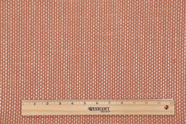 Scalamandre Powell Woven Upholstery Fabric in Papaya