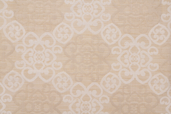 Grey Watkins Charlevoix Damask Upholstery Fabric in Light Tan