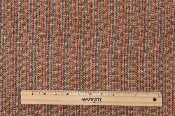1 Yard Scalamandre Delmar Woven Chenille Upholstery Fabric in Rainbow