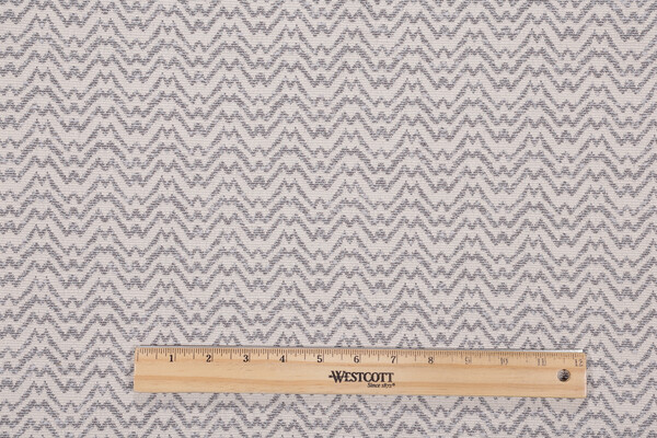 Grey Watkins Seismic Woven Upholstery Fabric in Blue