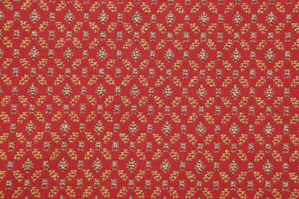 Scalamandre Tyler Woven Upholstery Fabric in Pimento