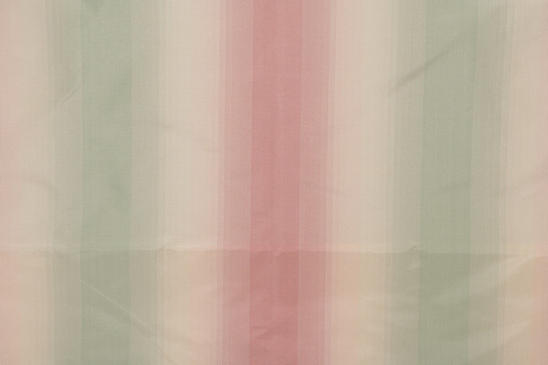 Scalamandre Ombre Shadow Silk Decorator Fabric in Rose/Green