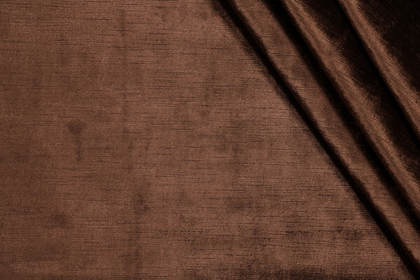 Scalamandre Velvet Upholstery Fabric in Brown