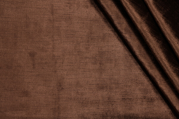 Scalamandre Velvet Upholstery Fabric in Brown