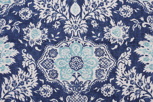 Click for .5 Yards Magnolia Home Belmont Printed Cotton Drapery Fabric in Harbor Magnolia Home Belmont Printed Cotton Drapery Fabric in Harbor