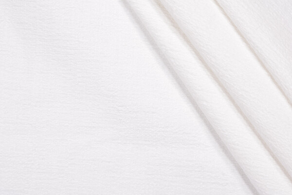 Kirk Woven Chenille Upholstery Fabric in White