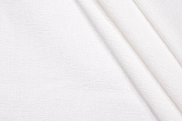 Kirk Woven Chenille Upholstery Fabric in White