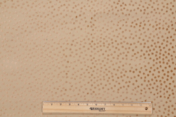 Fonthill Dotty Velvet Upholstery Fabric in Desert
