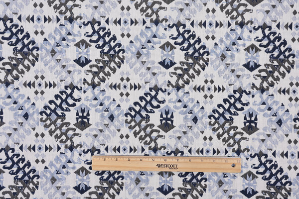 Outdura Maya Woven Solution Dyed Acrylic Outdoor Fabric in Ink