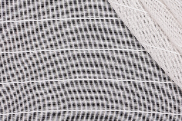 Scalamandre Ocean Vista Sheer Drapery Fabric in White