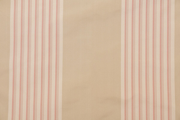 Scalamandre Carmella Stripe Silk Decorator Fabric in Natural