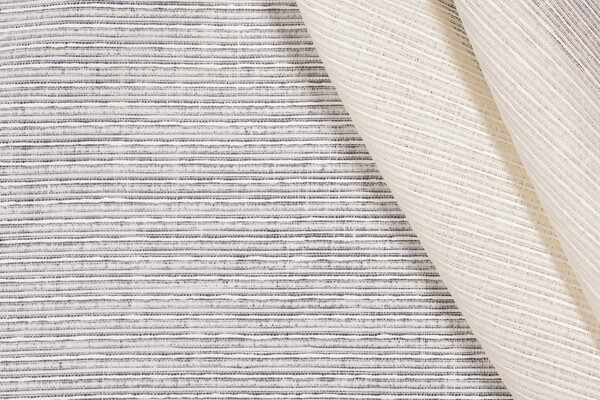 Grey Watkins Sheer Madness Drapery Fabric in Creme