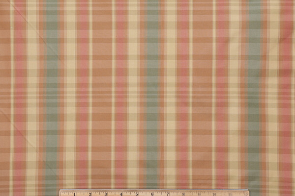 Scalamandre Abruzzi Silk Decorator Fabric in Dark Green