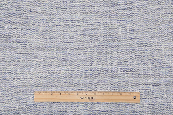 Click for 4.88 Yards Herringbone Woven Upholstery Fabric in Marine Herringbone Woven Upholstery Fabric in Marine