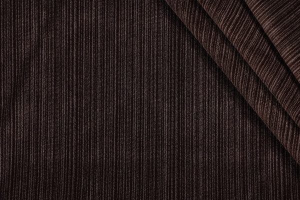 Striato Velvet Upholstery Fabric in Nocturnal