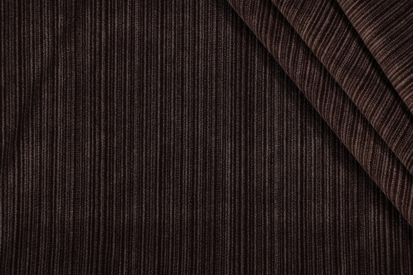 Striato Velvet Upholstery Fabric in Nocturnal