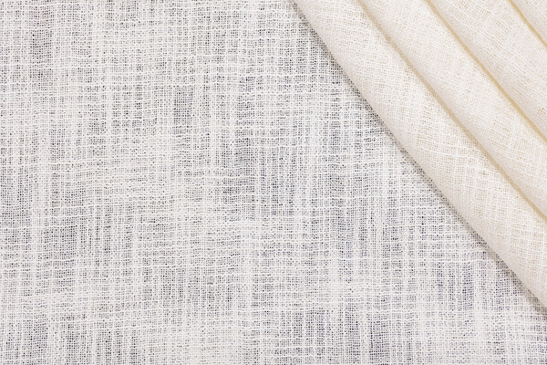 Click for 3.5 Yards Sheer Woven Drapery Fabric in Ivory Sheer Woven Drapery Fabric in Ivory