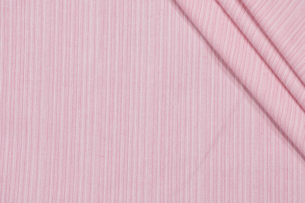 Hester Woven Linen Decorator Fabric in Peony
