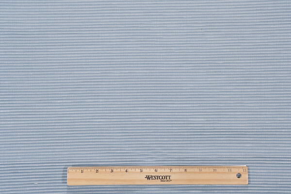 Ottoman Woven Upholstery Fabric in Sky Blue