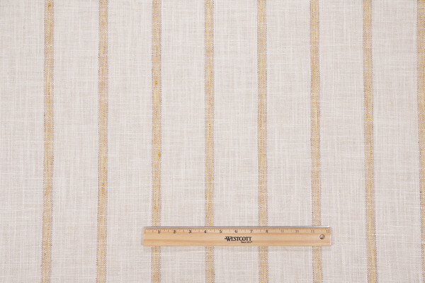 P Kaufmann Runaway Woven Polyester Decorator Fabric in Sunshine