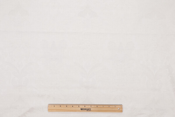 P Kaufmann Astoria Jacquard Drapery Fabric in Alabaster