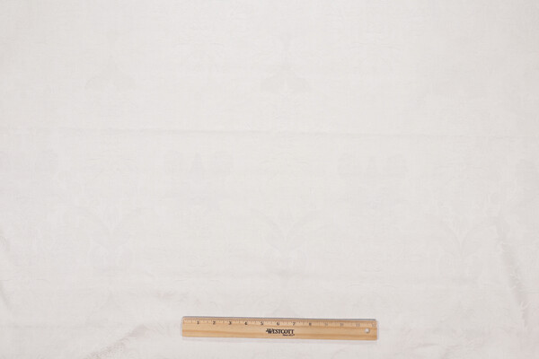 P Kaufmann Astoria Jacquard Drapery Fabric in Alabaster