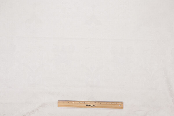 P Kaufmann Astoria Jacquard Drapery Fabric in Alabaster