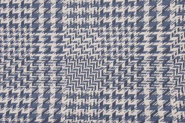 Yarling Woven Upholstery Fabric in Indigo