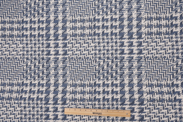Yarling Woven Upholstery Fabric in Indigo