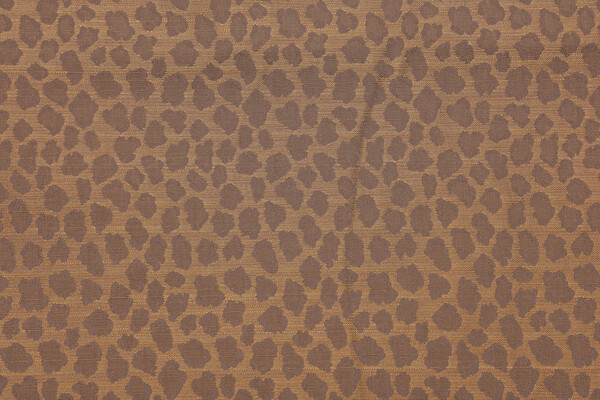Civit Damask Decorator Fabric in Clay